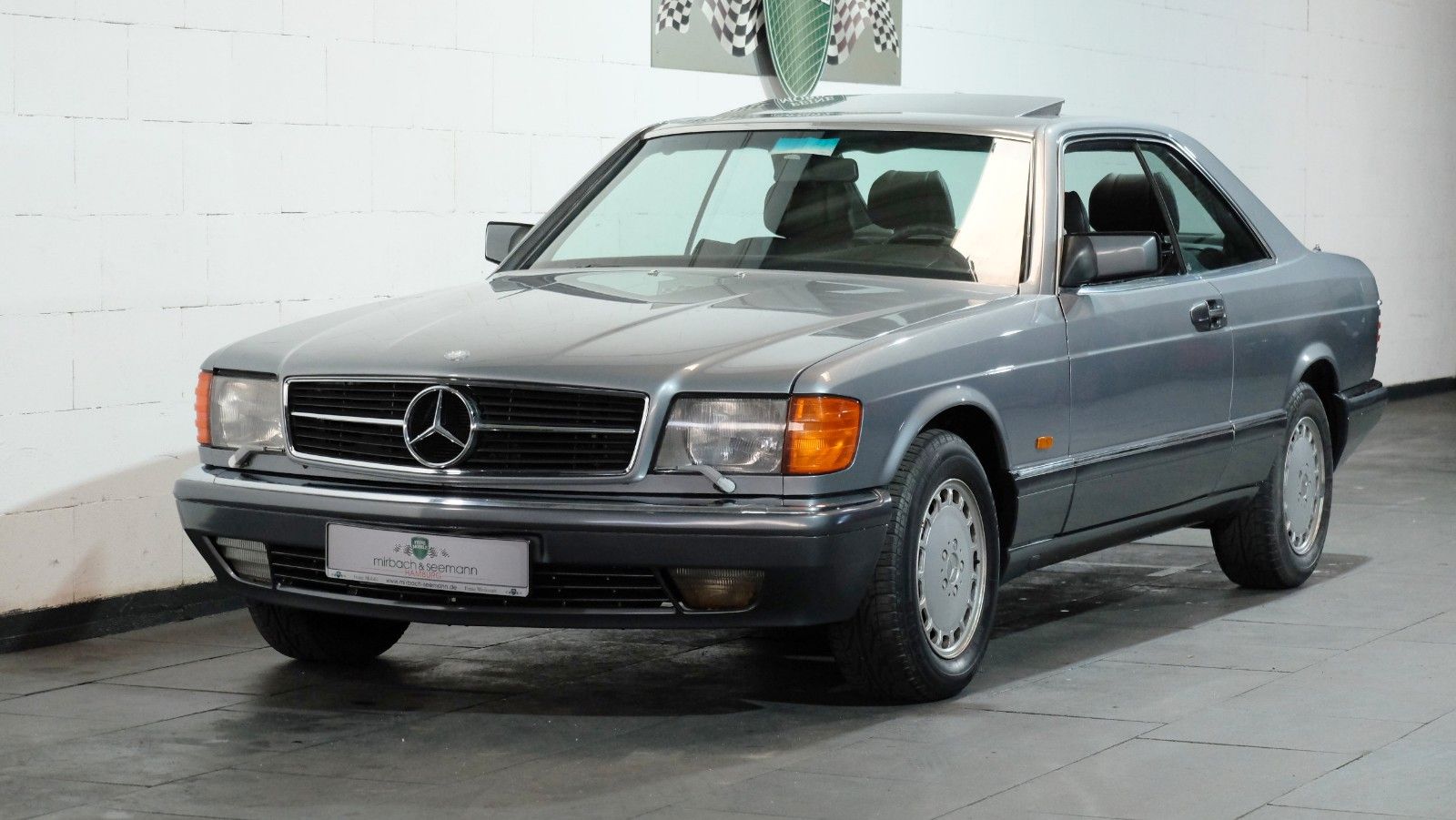 Mercedes-Benz 500 SEC, 1 Besitzer, dann in Sammlung. 265 PS