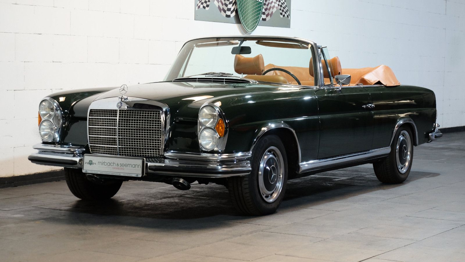 Mercedes-Benz 280 SE W111 Cabrio 6.9-Liter-V8, Spezialumbau