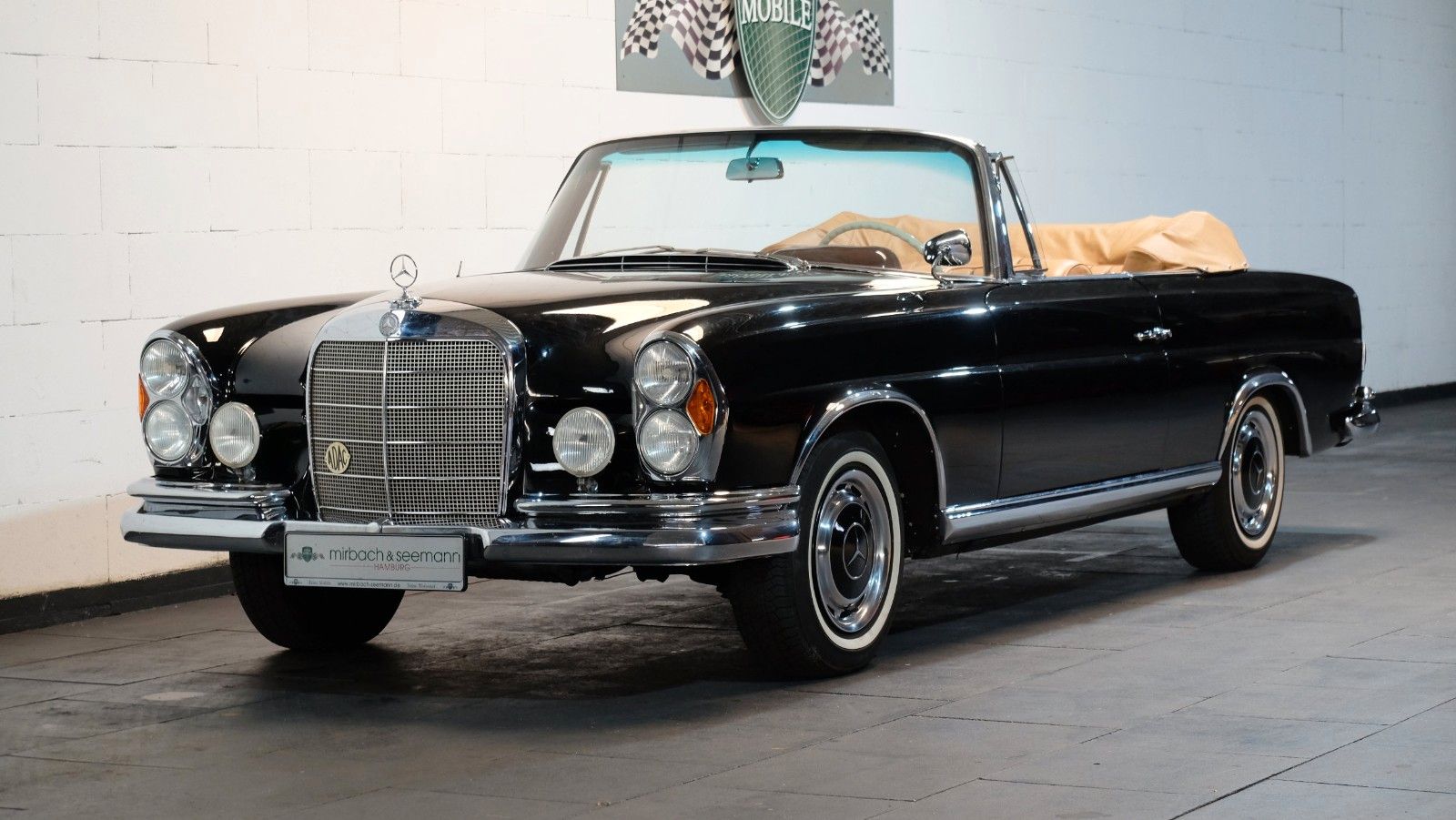 Mercedes-Benz 220 SE W111 Cabrio im sehr schönen Zustand!