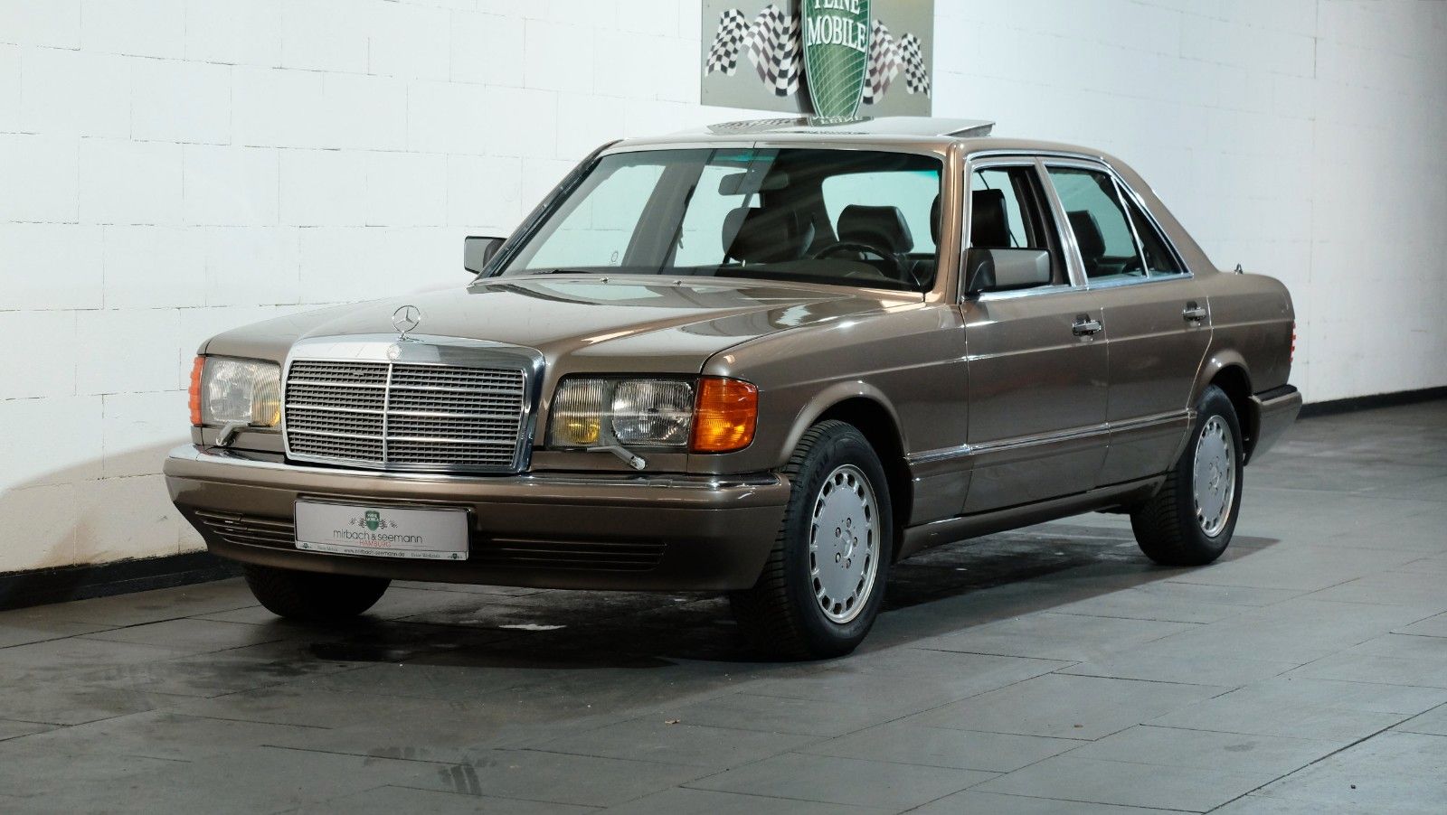 Mercedes-Benz 500 SE/Scheckheft Daimler-Benz/Schweiz Import